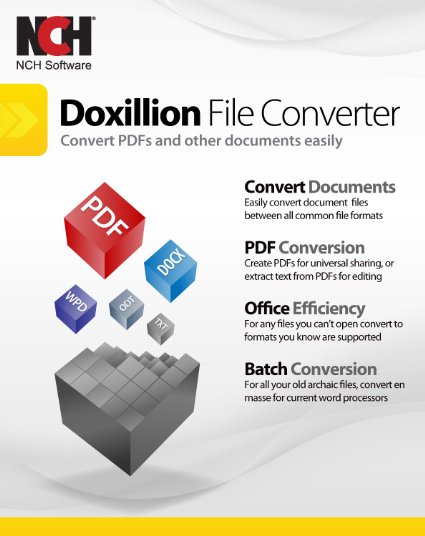 Download NCH Doxillion Document Converter Software