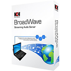 Download NCH BroadWave Streaming Audio Server Software