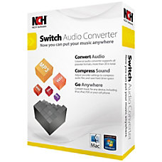 Download NCH Switch Plus Audio File Converter Software