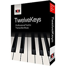 Download NCH TwelveKeys Music Transcription Assistant Software